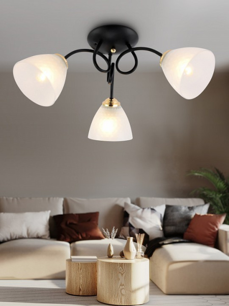 Фото Потолочная люстра Rivoli Luiza Б0054903