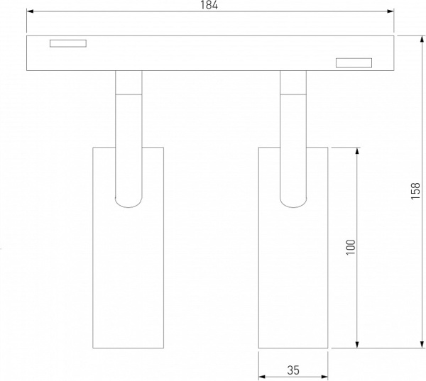 Фото Светильник на штанге Elektrostandard Slim Magnetic a063528