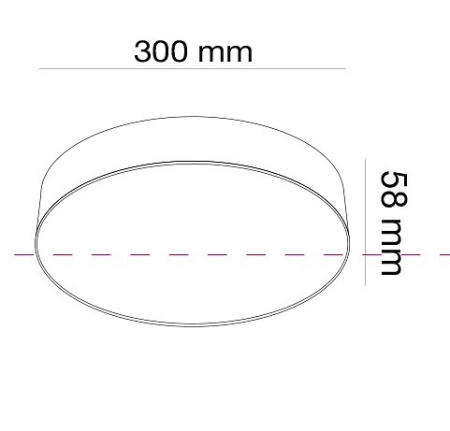 Фото Накладной светильник Maytoni Zon C032CL-L43MG4K