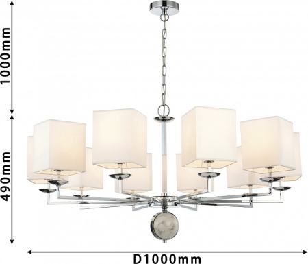 Фото Подвесная люстра Favourite Diva 2821-10P