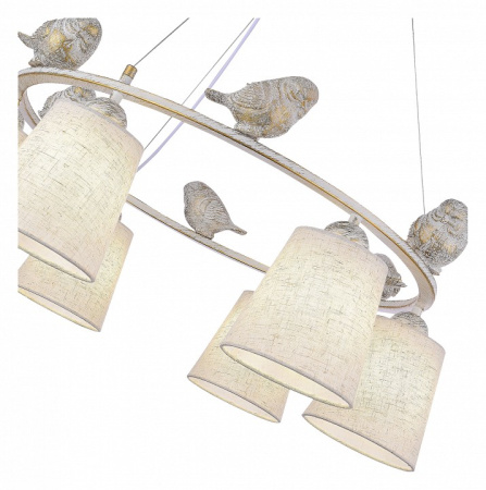 Открыть Подвесная люстра EVOLUCE Lavinia SLE1155-503-06 Фото Подвесная люстра EVOLUCE Lavinia SLE1155-503-06