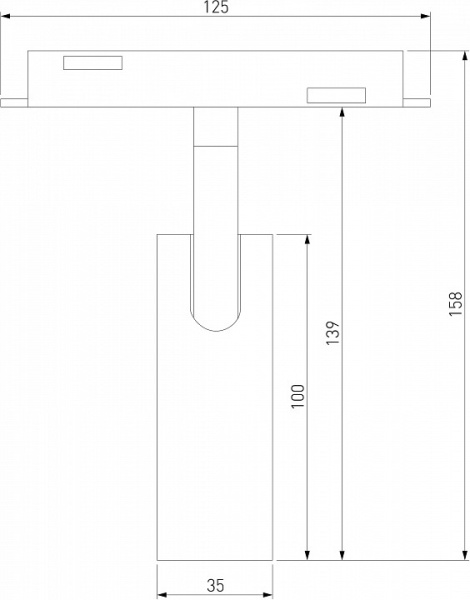Фото Светильник на штанге Elektrostandard Slim Magnetic a063529