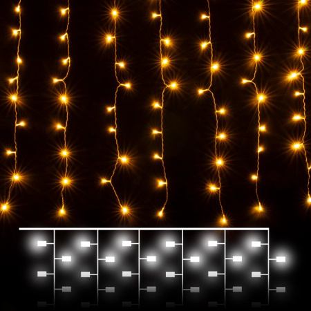 Фото Занавес световой Eurosvet 200-001 200-001 теплый белый