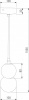 Открыть Подвесная люстра Eurosvet Polar 50250/1 LED серый Фото Подвесная люстра Eurosvet Polar 50250/1 LED серый