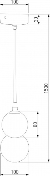 Фото Подвесная люстра Eurosvet Polar 50250/1 LED черный