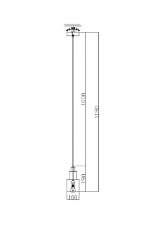 Фото Подвесной светильник Freya Moke FR4006PL-01BS