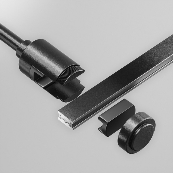 Фото Основание на штанге Maytoni Accessories for tracks Flarity TRA155CW-SL1-B