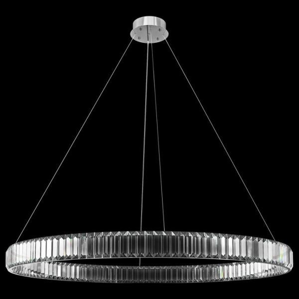 Открыть Подвесной светильник Loft it Crystal Ring 10135/1000 Chrome Фото Подвесной светильник Loft it Crystal Ring 10135/1000 Chrome