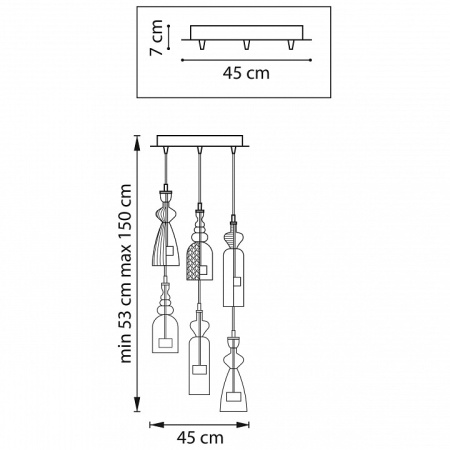 Фото Подвесная люстра Lightstar Belle 814069