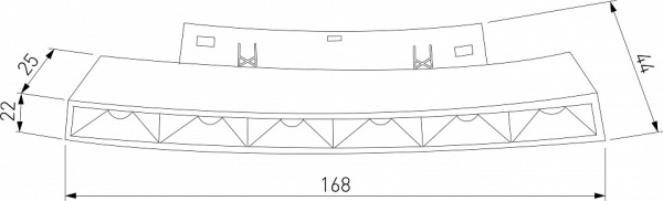 Фото Встраиваемый светильник Elektrostandard Slim Magnetic a066511