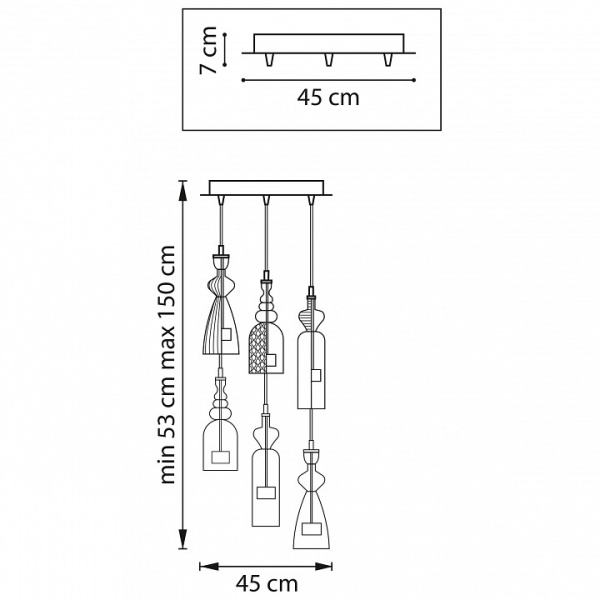 Фото Подвесная люстра Lightstar Belle 814069