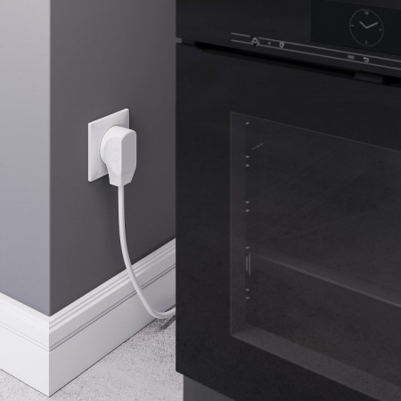 Фото Розетка силовая для электроплиты с вилкой Werkel белый W1189201