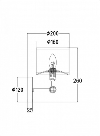 Открыть Бра Maytoni Alloro MOD088WL-01BS Фото Бра Maytoni Alloro MOD088WL-01BS
