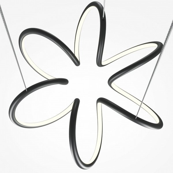 Фото Подвесной светильник Maytoni Curve MOD241PL-L60BK