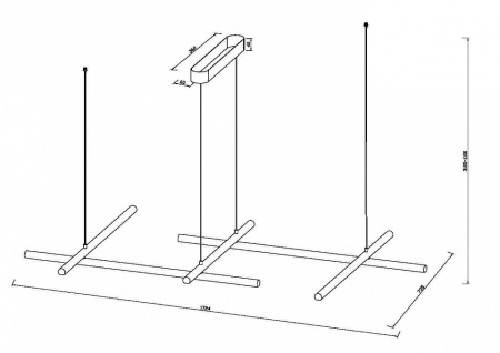 Фото Подвесная люстра Maytoni Radiance MOD278PL-L86G3K1