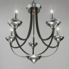 Открыть Подвесная люстра Eurosvet Lazzaro 60098/5 хром Фото Подвесная люстра Eurosvet Lazzaro 60098/5 хром