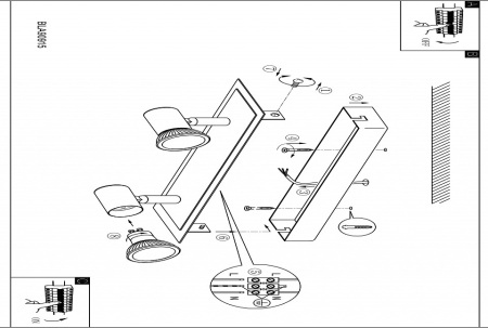 Открыть Спот Eglo Rottelo 90915 Фото Спот Eglo Rottelo 90915