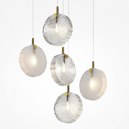 Фото Подвесная люстра Maytoni Frozen MOD254PL-05BS