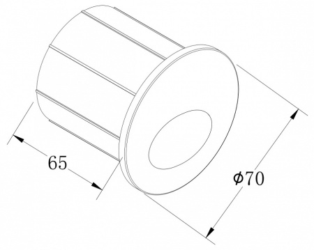 Фото Встраиваемый светильник Maytoni Bil O015SL-L3W3K