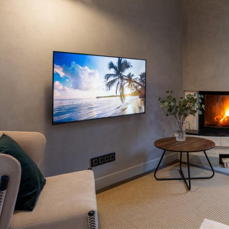 Фото Розетка с заземлением, без рамки Werkel графит рифленый W1171004