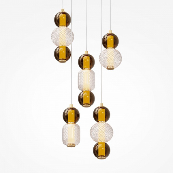 Фото Подвесная люстра Maytoni Drop MOD273PL-L80G3K