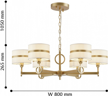 Фото Подвесная люстра Favourite Mateo 2634-6P