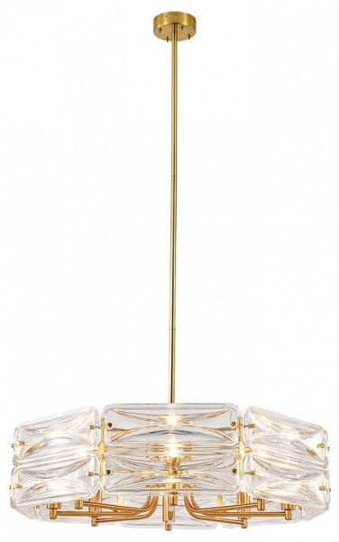 Открыть Светильник на штанге Indigo Zaffiro 12046/8P Brass Фото Светильник на штанге Indigo Zaffiro 12046/8P Brass