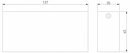 Фото Накладной светильник Elektrostandard Block a066995