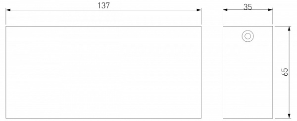 Фото Накладной светильник Elektrostandard Block a066995