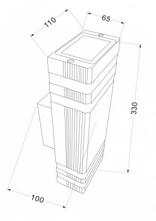 Фото Накладной светильник Maytoni Unter den Linden O578WL-02B