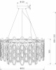 Открыть Подвесной светильник Maytoni Tissage MOD490PL-09G Фото Подвесной светильник Maytoni Tissage MOD490PL-09G