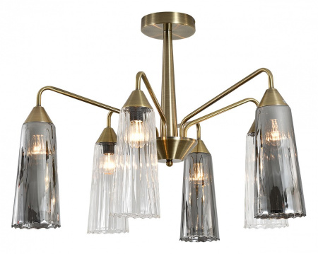 Открыть Люстра на штанге Indigo Campana 13028/6R Brass Фото Люстра на штанге Indigo Campana 13028/6R Brass