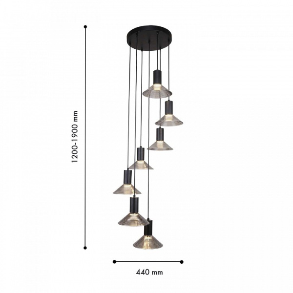 Фото Подвесной светильник F-promo Feris 4622-7P