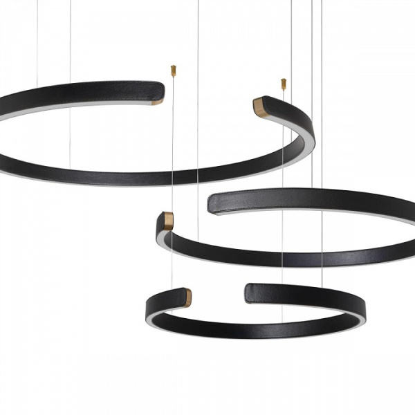 Открыть Подвесной светильник Loft it Ring 10025/3 Black Фото Подвесной светильник Loft it Ring 10025/3 Black