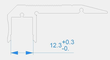 Фото Профиль накладной Deko-Light AL-02-10 970520