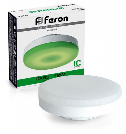 Фото Лампа светодиодная Feron LB-455 GX53 12Вт K 48560
