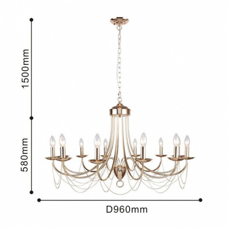 Фото Подвесная люстра F-promo Plini 2591-12P