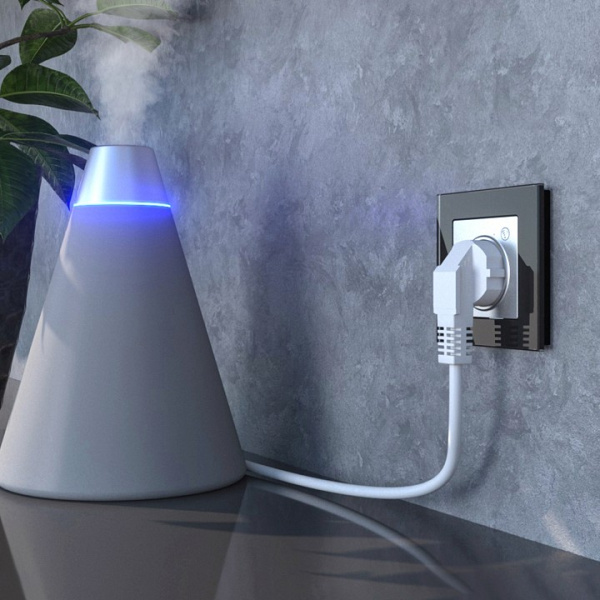 Фото Розетка с заземлением и со шторками, без рамки с Wi-Fi Werkel серебряный W1171606
