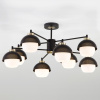 Люстра на штанге Eurosvet Nocciola 70106/8 черный Люстра на штанге Eurosvet Nocciola 70106/8 черный