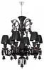 Открыть Подвесная люстра Loft it Zenith 10210/6 Black Фото Подвесная люстра Loft it Zenith 10210/6 Black