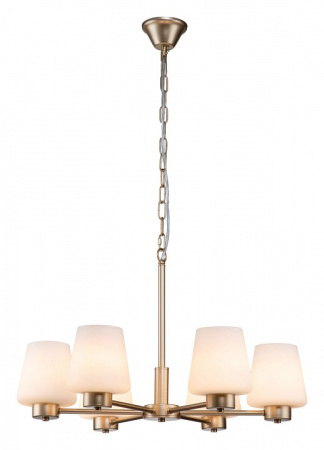 Открыть Подвесная люстра Indigo Tulip 13004/6P Gold Фото Подвесная люстра Indigo Tulip 13004/6P Gold