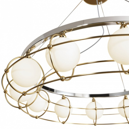 Фото Подвесная люстра Maytoni Carcass MOD312PL-12GCH