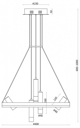 Фото Подвесная люстра F-promo Daur 3097-7P