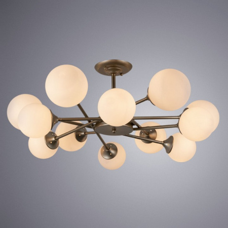 Открыть Люстра на штанге Arte Lamp Marco A2703PL-12SG Фото Люстра на штанге Arte Lamp Marco A2703PL-12SG