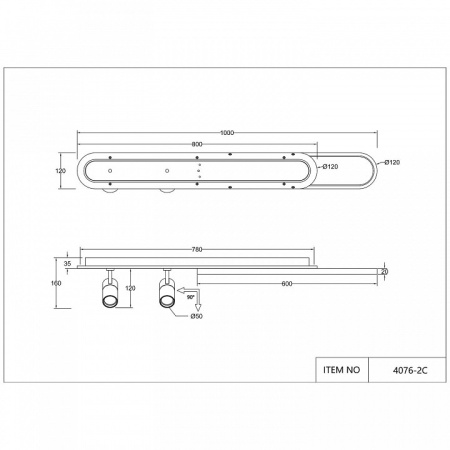 Фото Спот Favourite Planar 4076-2C