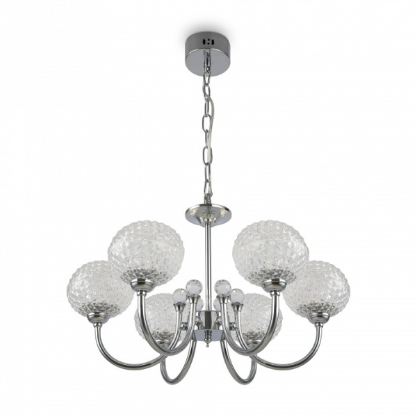 Открыть Подвесная люстра Freya Degni FR6026PL-06CH Фото Подвесная люстра Freya Degni FR6026PL-06CH