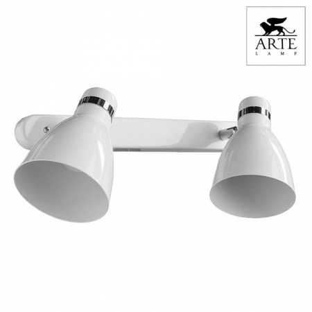 Открыть Спот Arte Lamp Mercoled A5049AP-2WH Фото Спот Arte Lamp Mercoled A5049AP-2WH
