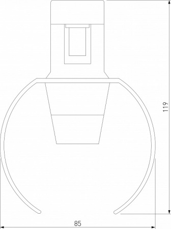 Фото Накладной светильник Elektrostandard Esthetic Magnetic a065420