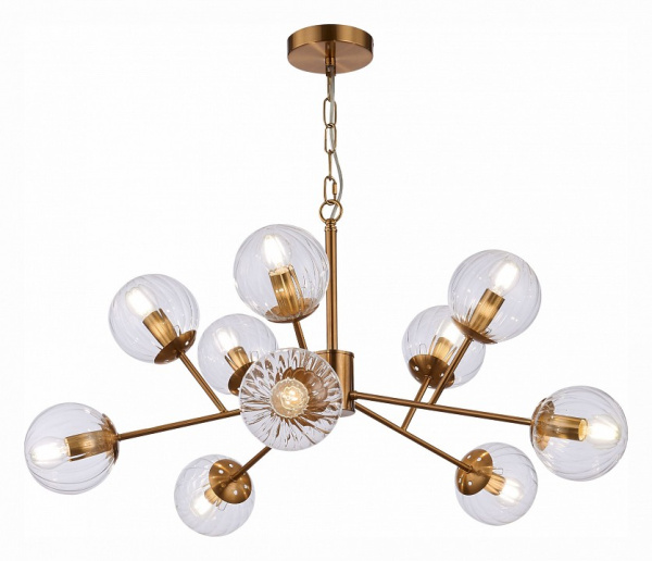 Открыть Подвесная люстра EVOLUCE Andria SLE220803-10 Фото Подвесная люстра EVOLUCE Andria SLE220803-10