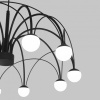 Открыть Подвесная люстра Eurosvet Ragno 90034/10 LED черный Фото Подвесная люстра Eurosvet Ragno 90034/10 LED черный